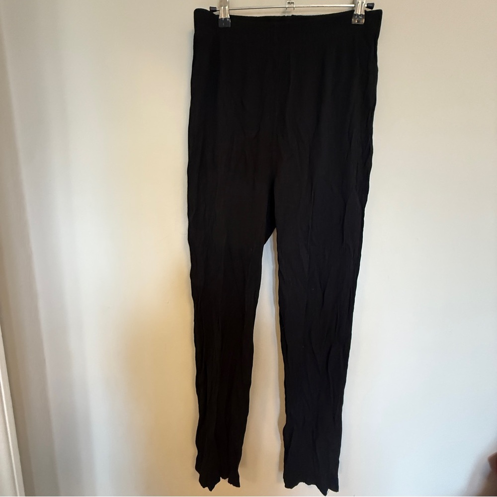 Vintage Bentley Ribbed Black Women's Pants
